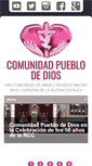 Mobile Screenshot of comunidadpueblodedios.org